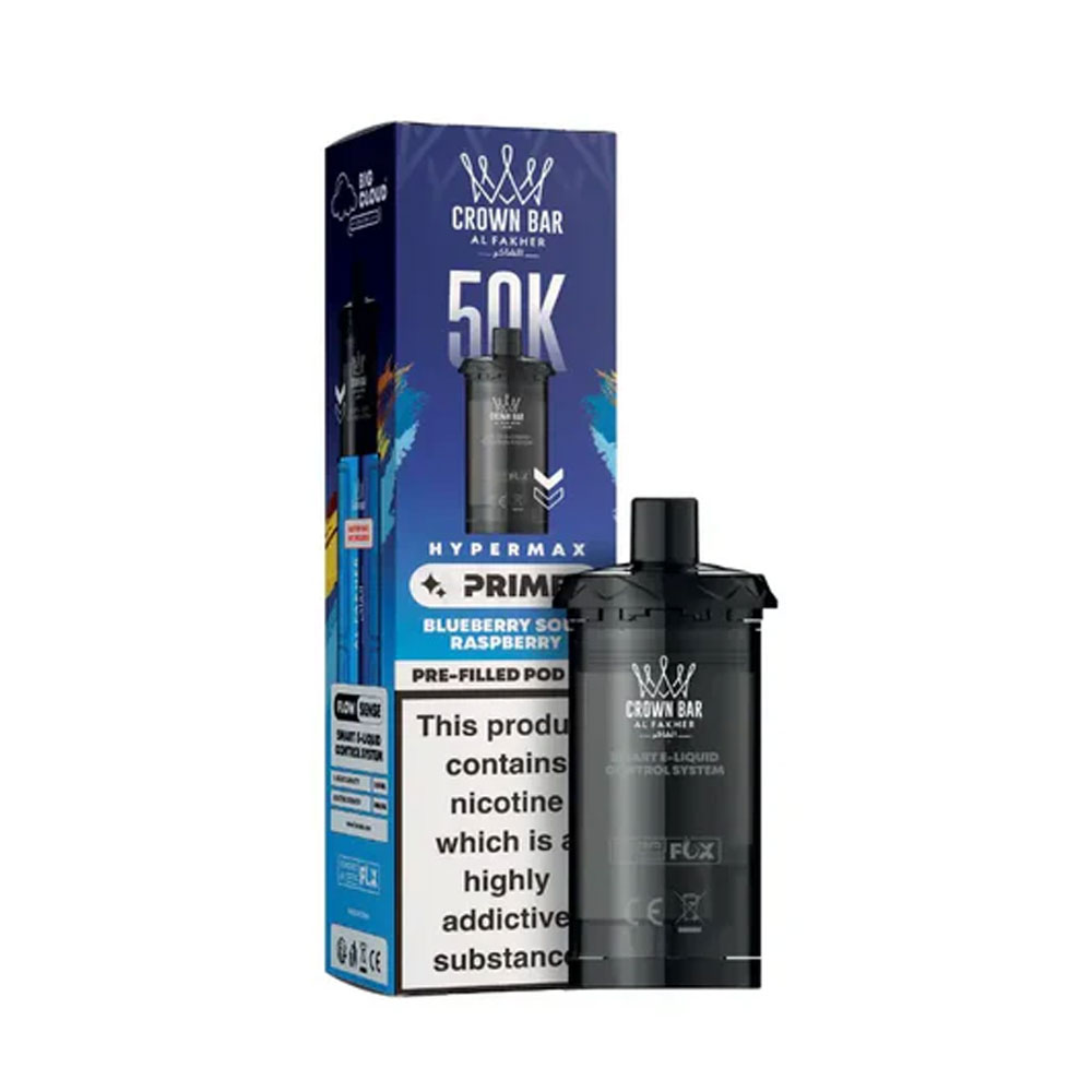 Al Fakher Crown Bar 50K Hypermax Prefilled Pods (Pack of 5)