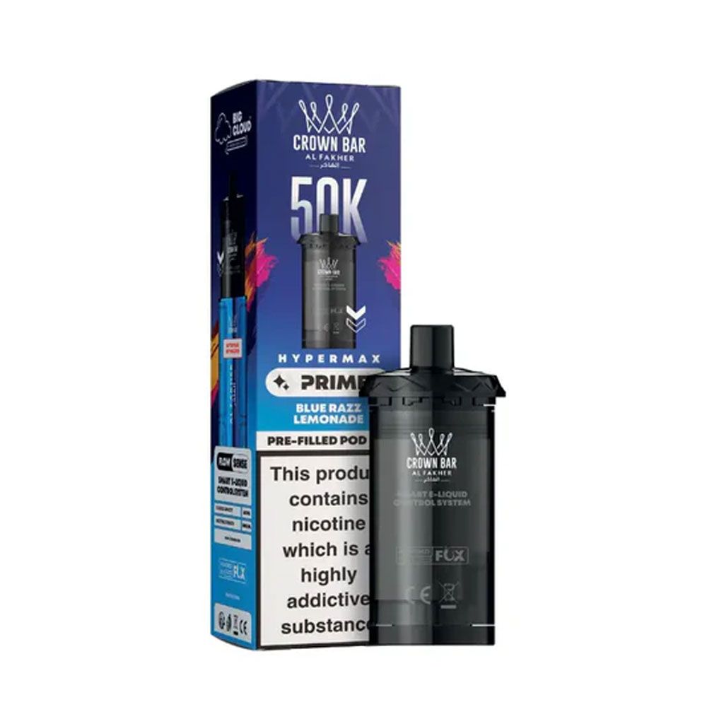 Al Fakher Crown Bar 50K Hypermax Prefilled Pods (Pack of 5)
