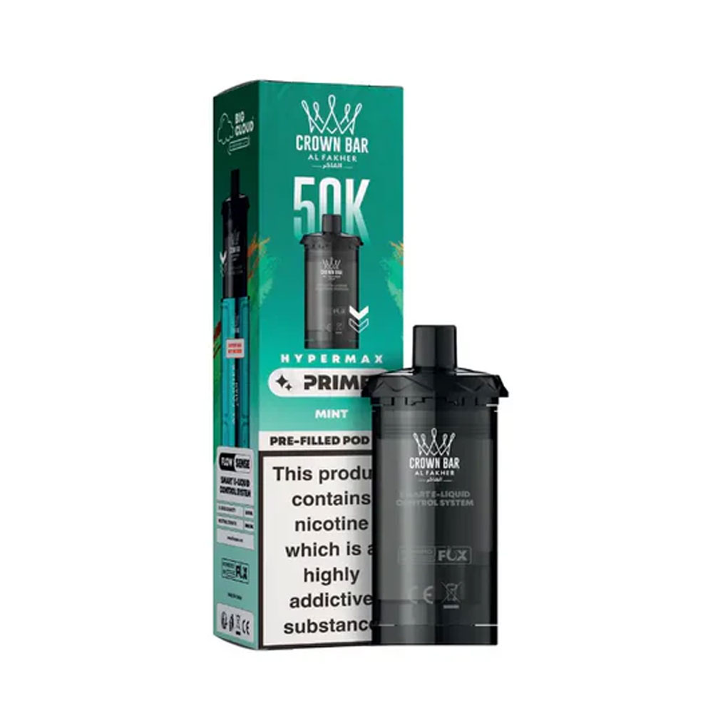 Al Fakher Crown Bar 50K Hypermax Prefilled Pods (Pack of 5)