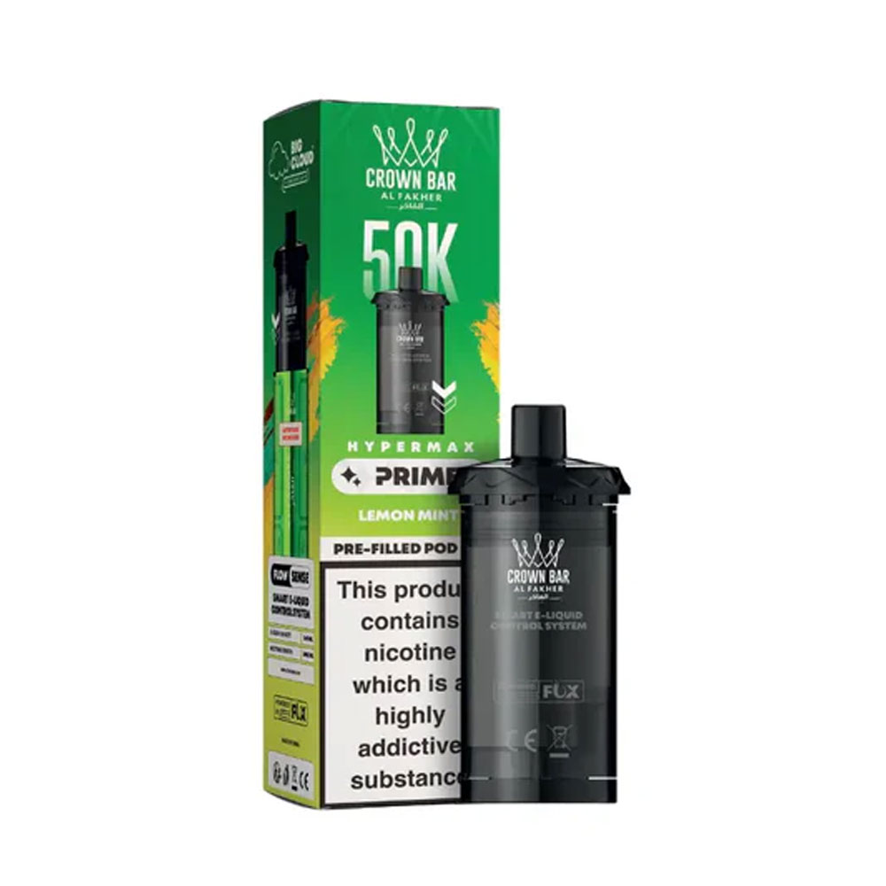 Al Fakher Crown Bar 50K Hypermax Prefilled Pods (Pack of 5)