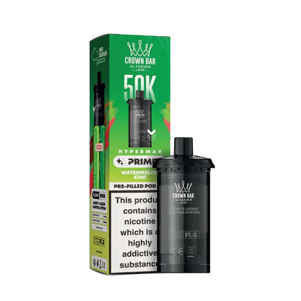 Al Fakher Crown Bar 50K Hypermax Prefilled Pods (Pack of 5)