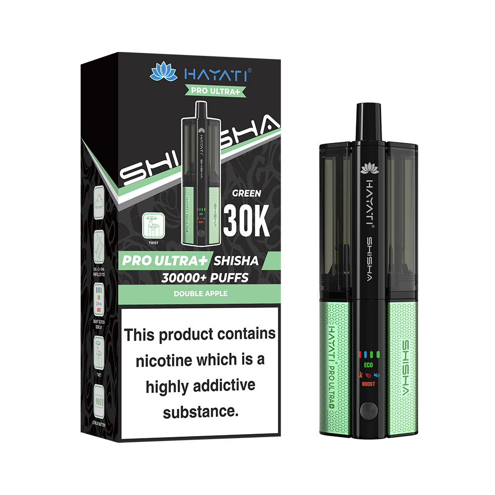 Hayati Pro Ultra Plus Shisha 30K Prefilled Pod Kit (Pack of 5)