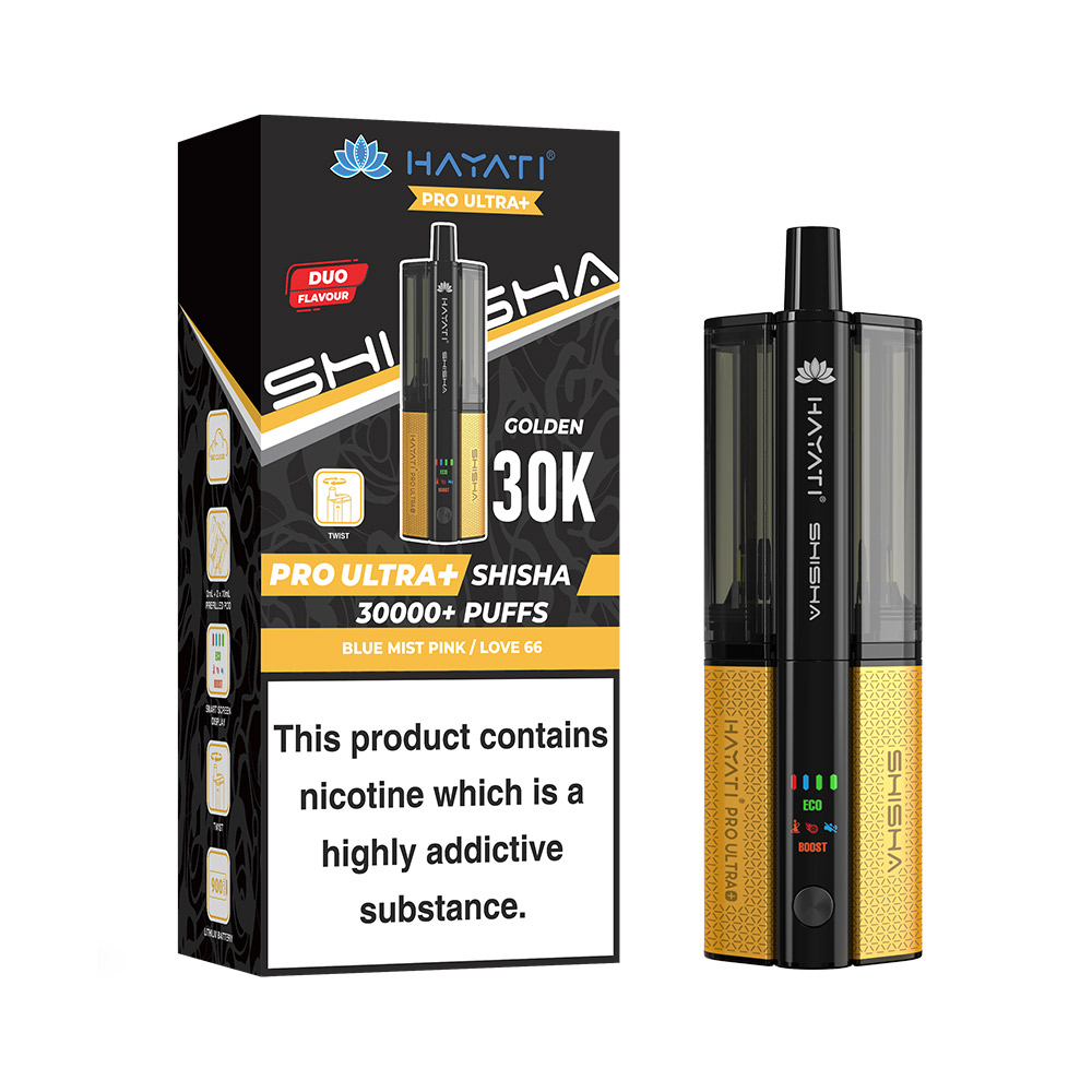 Hayati Pro Ultra Plus Shisha 30K Prefilled Pod Kit (Pack of 5)