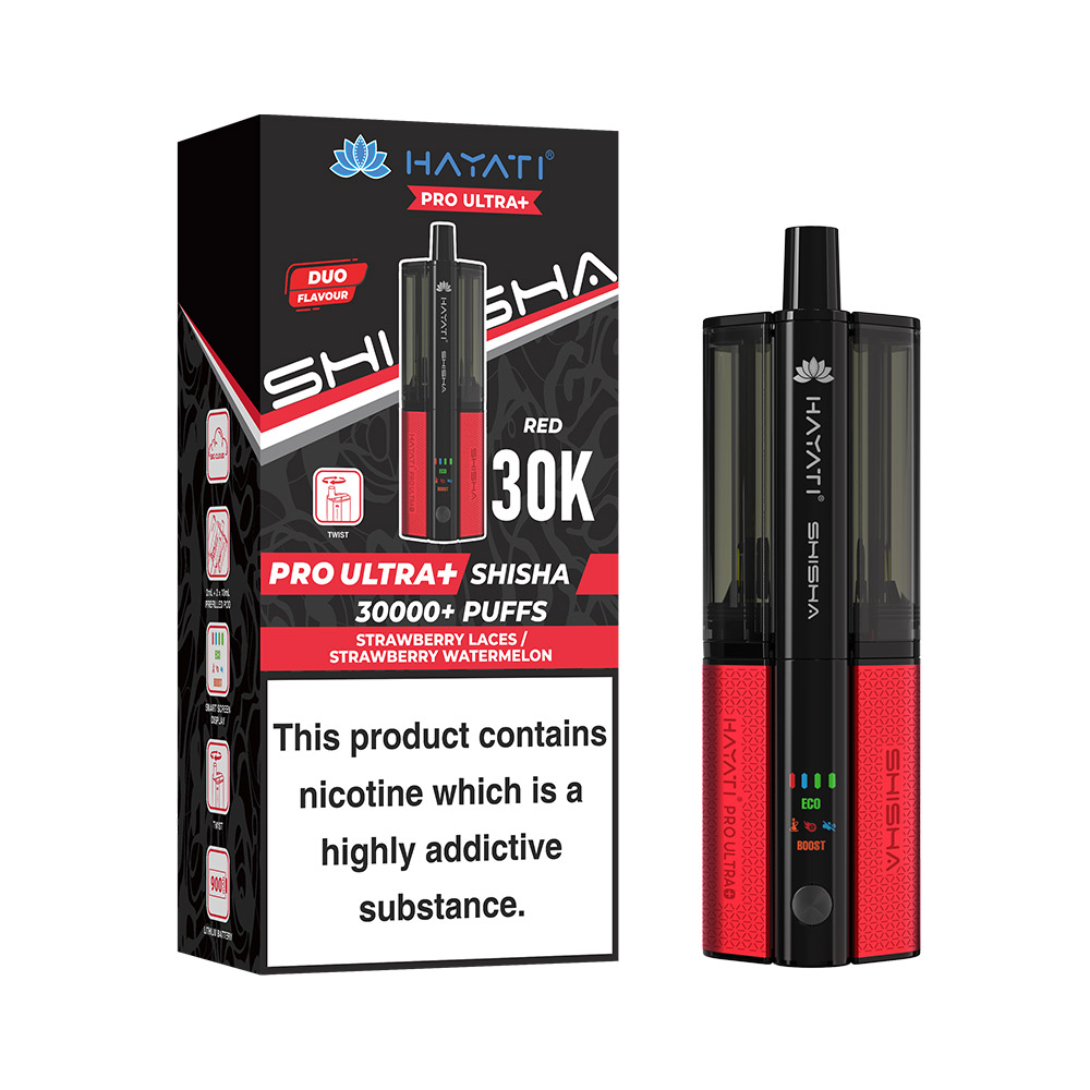 Hayati Pro Ultra Plus Shisha 30K Prefilled Pod Kit (Pack of 5)