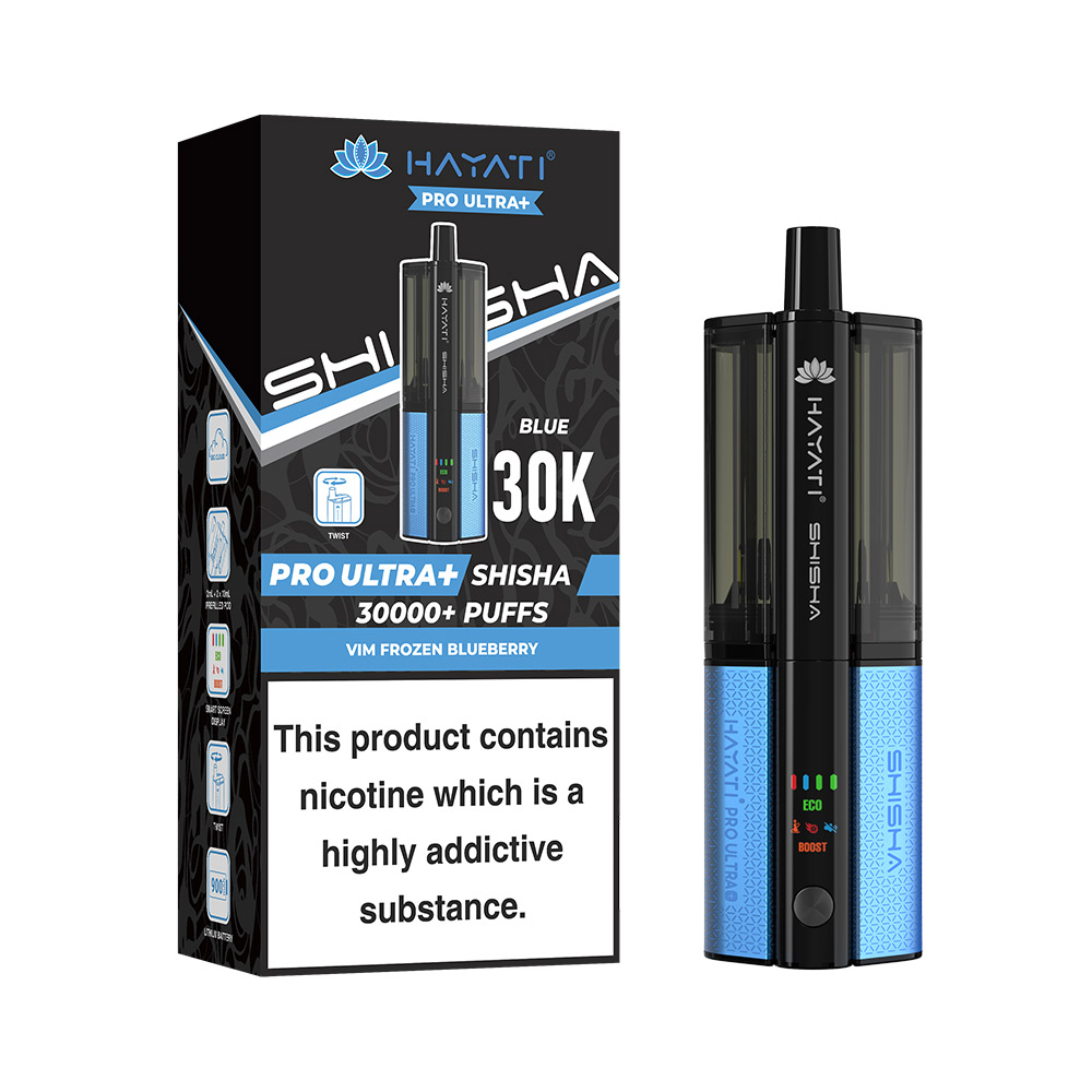 Hayati Pro Ultra Plus Shisha 30K Prefilled Pod Kit (Pack of 5)
