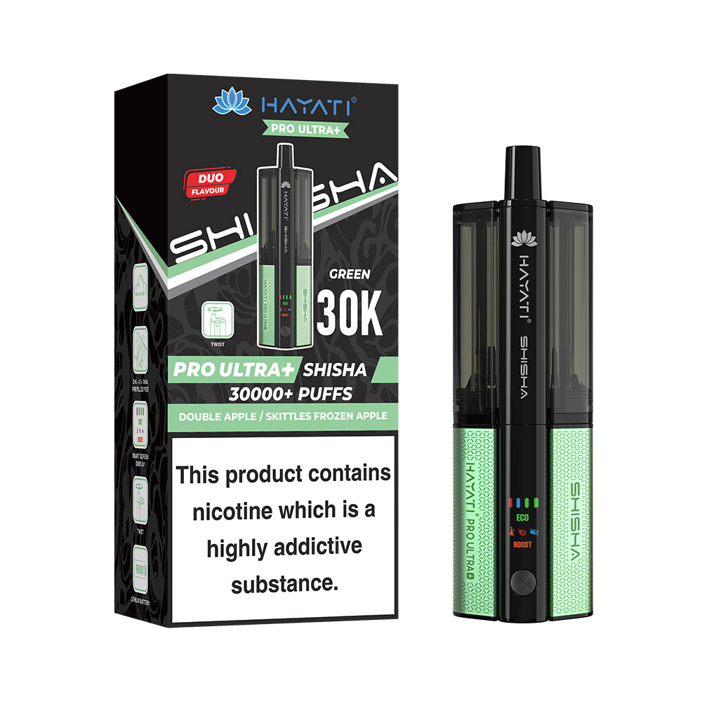 Hayati Pro Ultra Plus Shisha 30K Prefilled Pod Kit (Pack of 5)