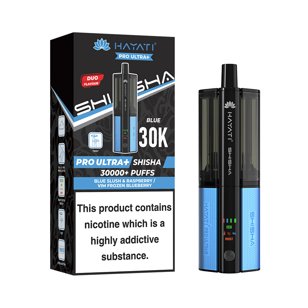 Hayati Pro Ultra Plus Shisha 30K Prefilled Pod Kit (Pack of 5)