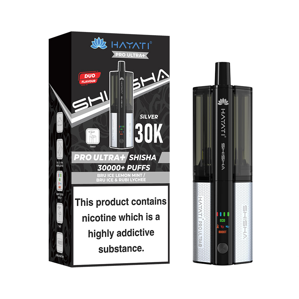Hayati Pro Ultra Plus Shisha 30K Prefilled Pod Kit (Pack of 5)