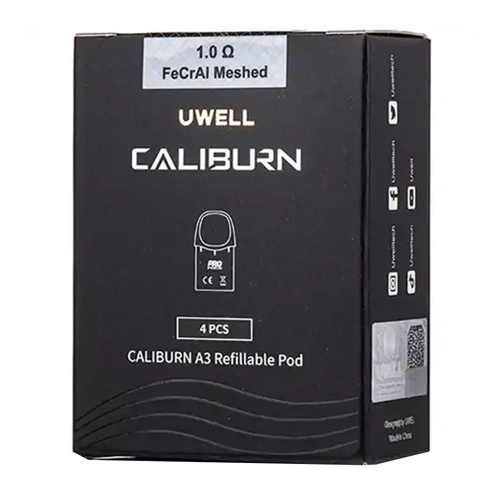 Uwell Caliburn A3 Replacement Pod (Pack Of 4)
