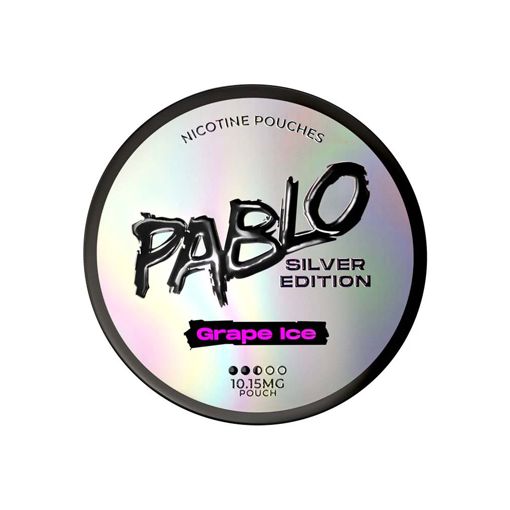 Pablo Silver Edition Nicotine Pouches (Pack of 5) - 10mg