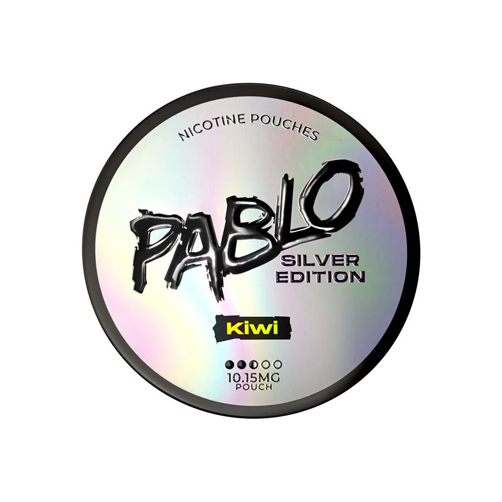 Pablo Silver Edition Nicotine Pouches (Pack of 5) - 10mg