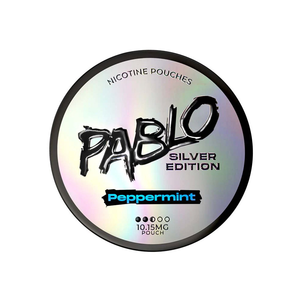 Pablo Silver Edition Nicotine Pouches (Pack of 5) - 10mg
