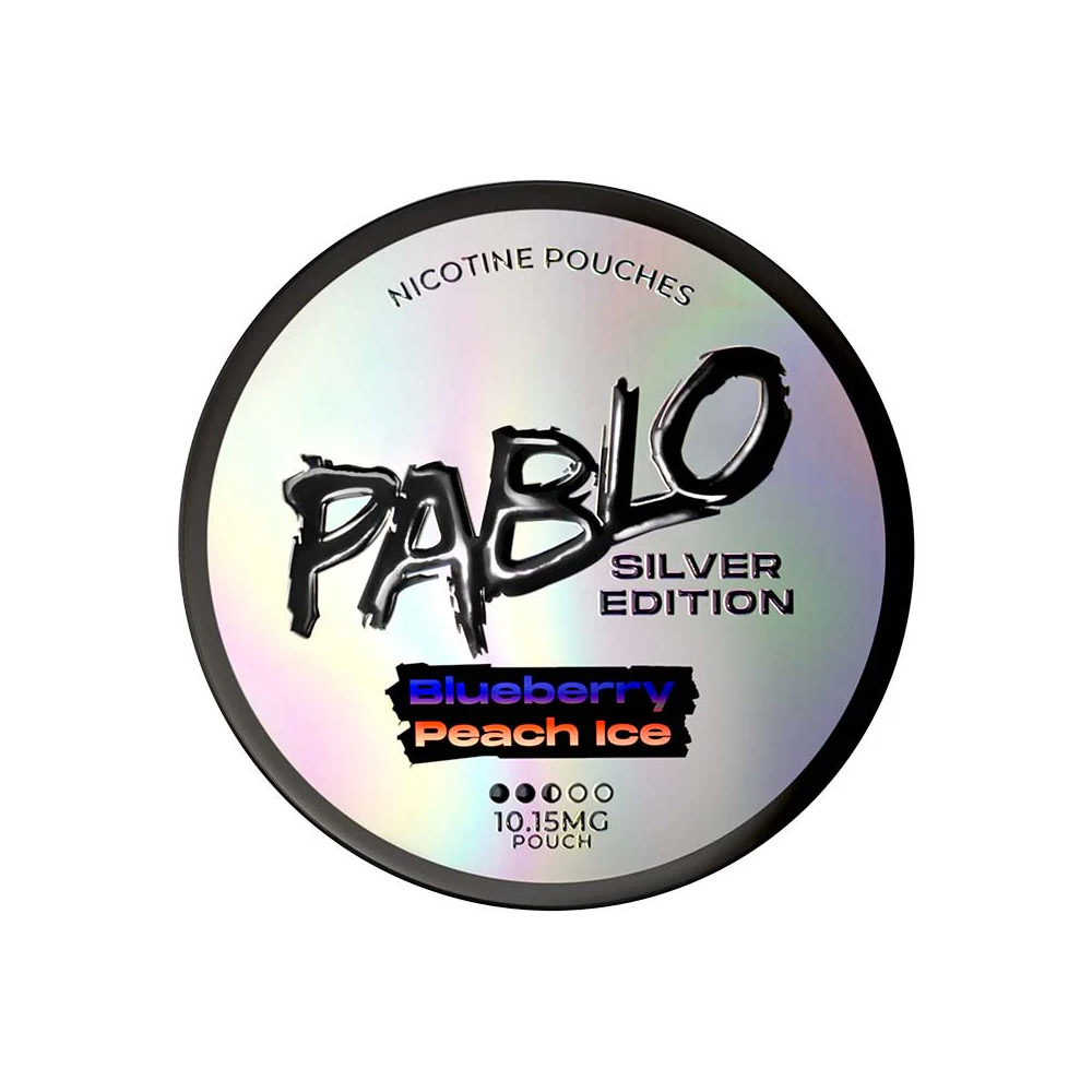 Pablo Silver Edition Nicotine Pouches (Pack of 5) - 10mg