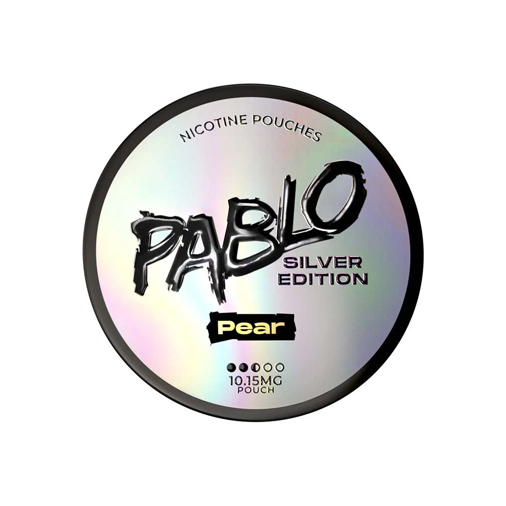 Pablo Silver Edition Nicotine Pouches (Pack of 5) - 10mg