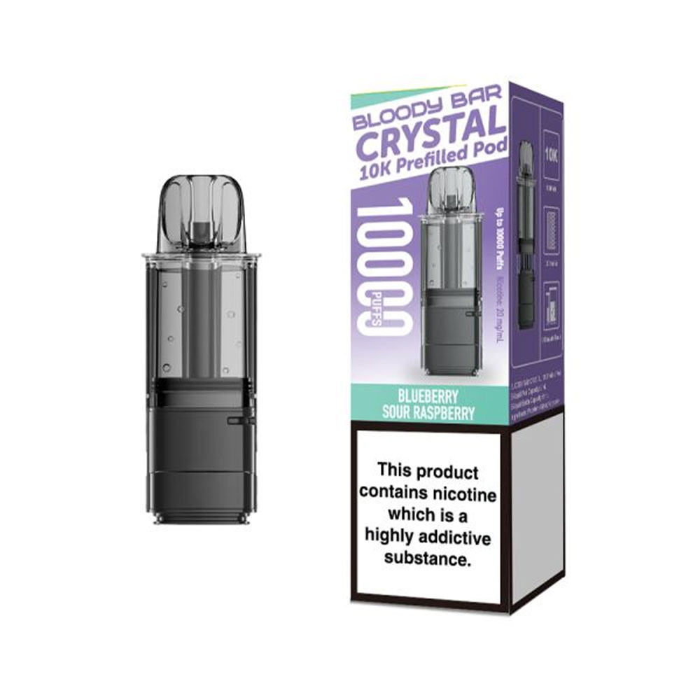 Bloody Bar Crystal 10K Prefilled Pods (Pack of 5)