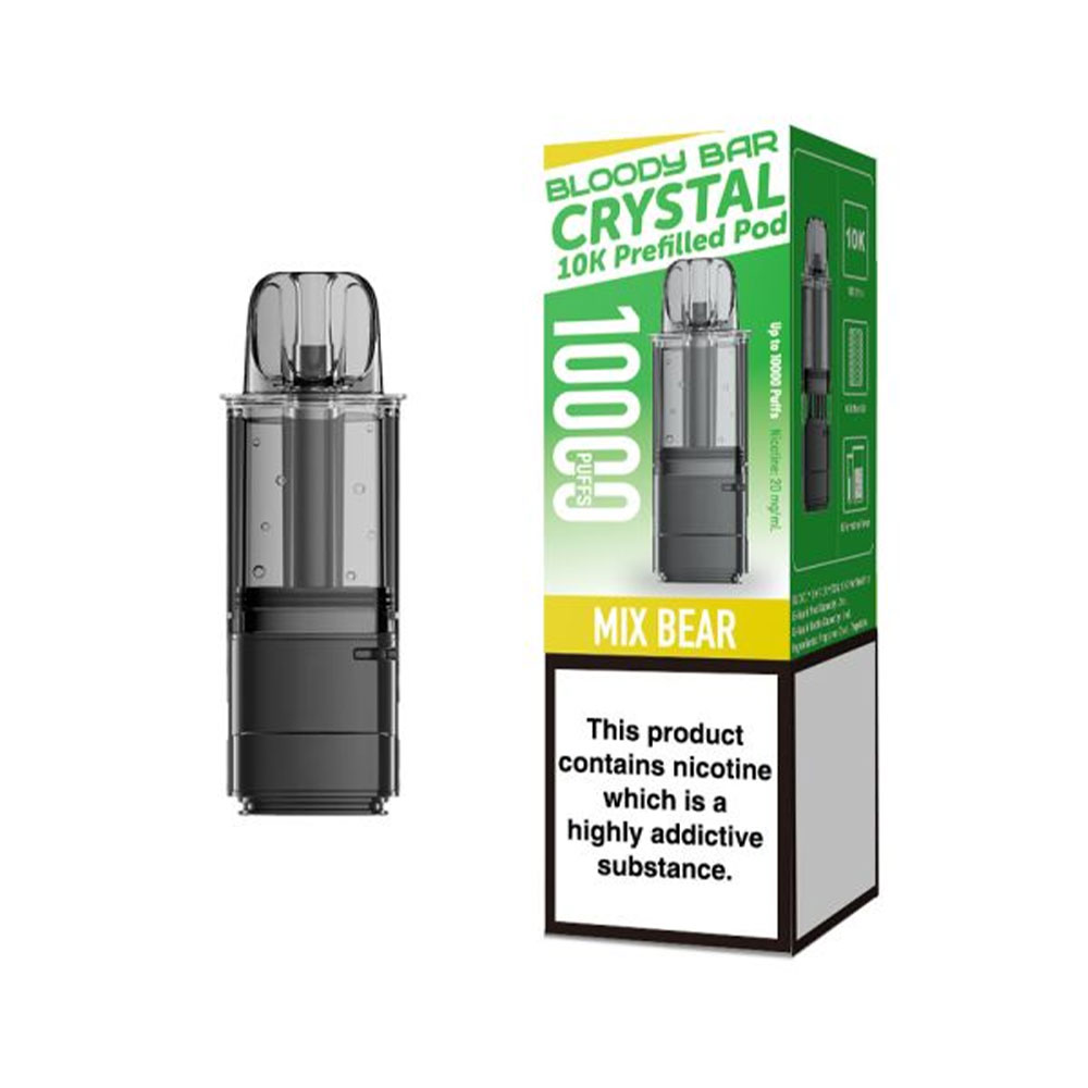 Bloody Bar Crystal 10K Prefilled Pods (Pack of 5)
