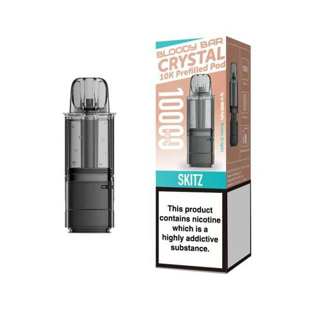 Bloody Bar Crystal 10K Prefilled Pods (Pack of 5)