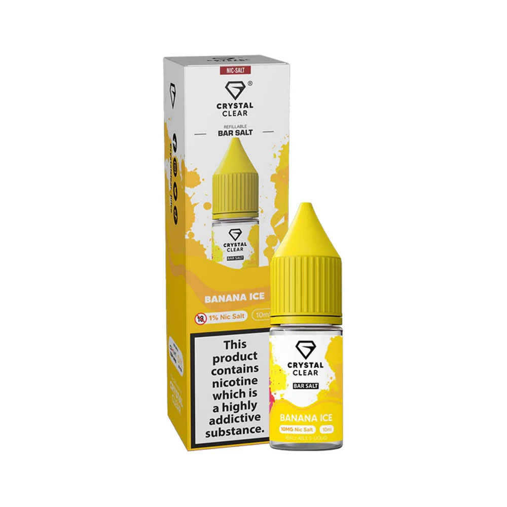 Crystal Clear 10ml Nic Salt E Liquid