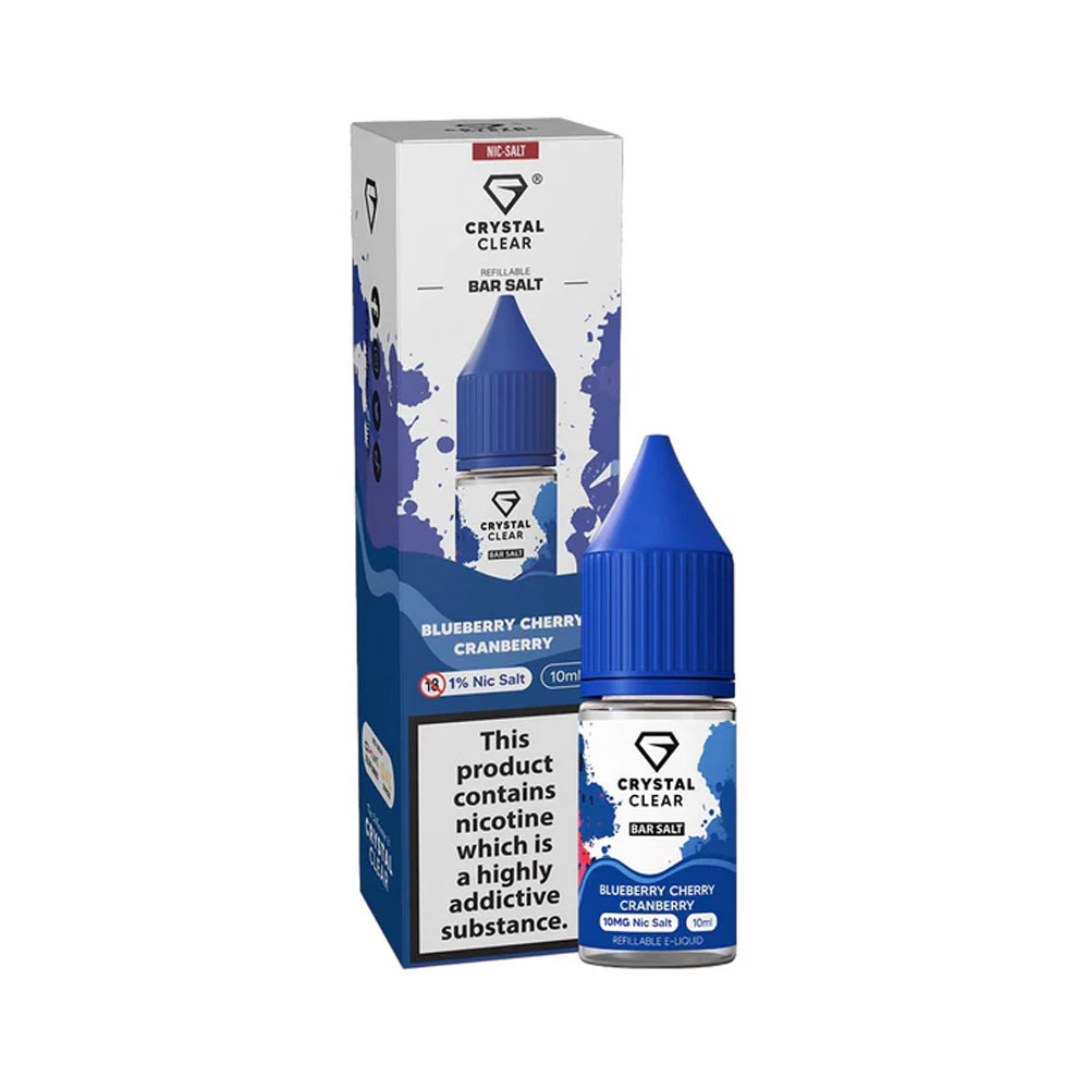 Crystal Clear 10ml Nic Salt E Liquid
