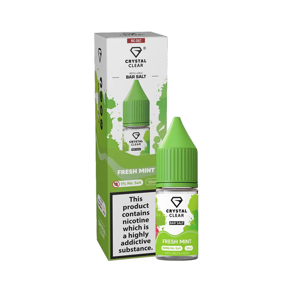 Crystal Clear 10ml Nic Salt E Liquid