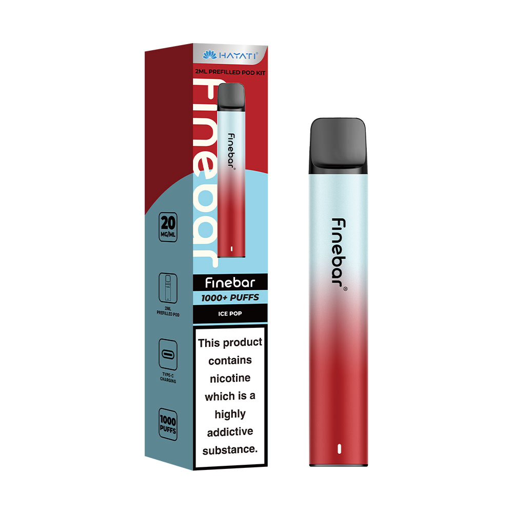 Hayati Finebar 1000 Puffs Prefilled Pod Kit (Pack of 10)