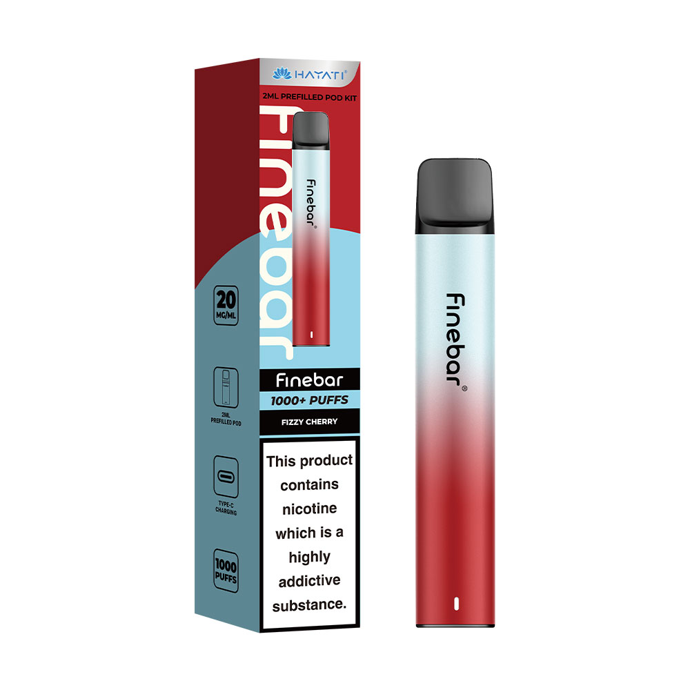 Hayati Finebar 1000 Puffs Prefilled Pod Kit (Pack of 10)