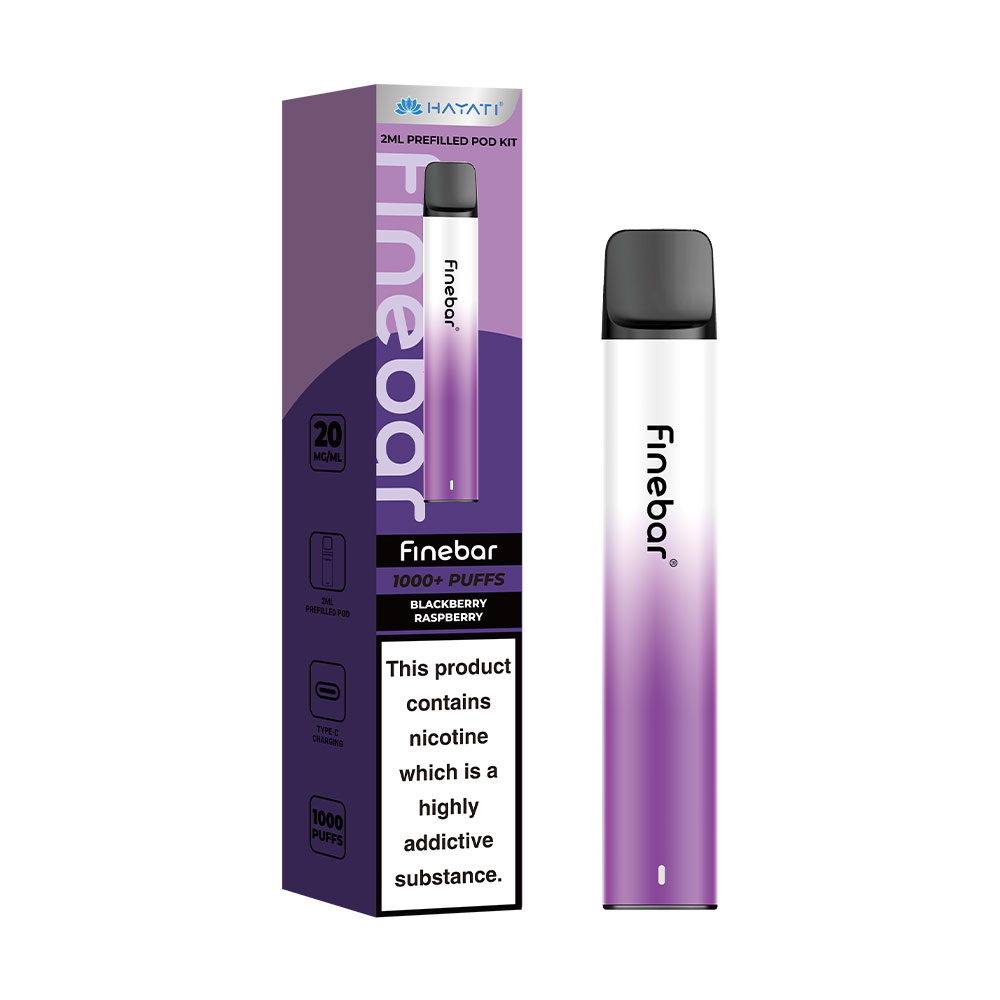 Hayati Finebar 1000 Puffs Prefilled Pod Kit (Pack of 10)