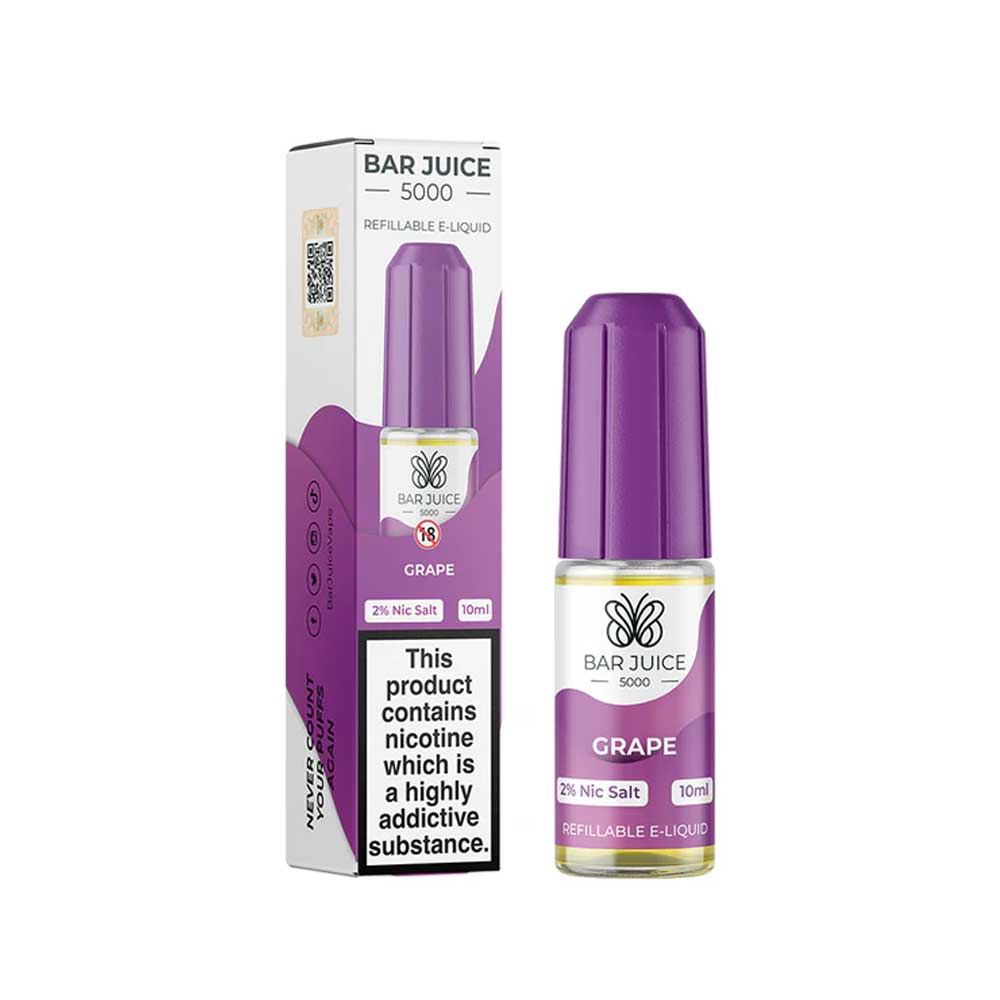 Bar Juice 5000 10ml Nic Salts E liquids
