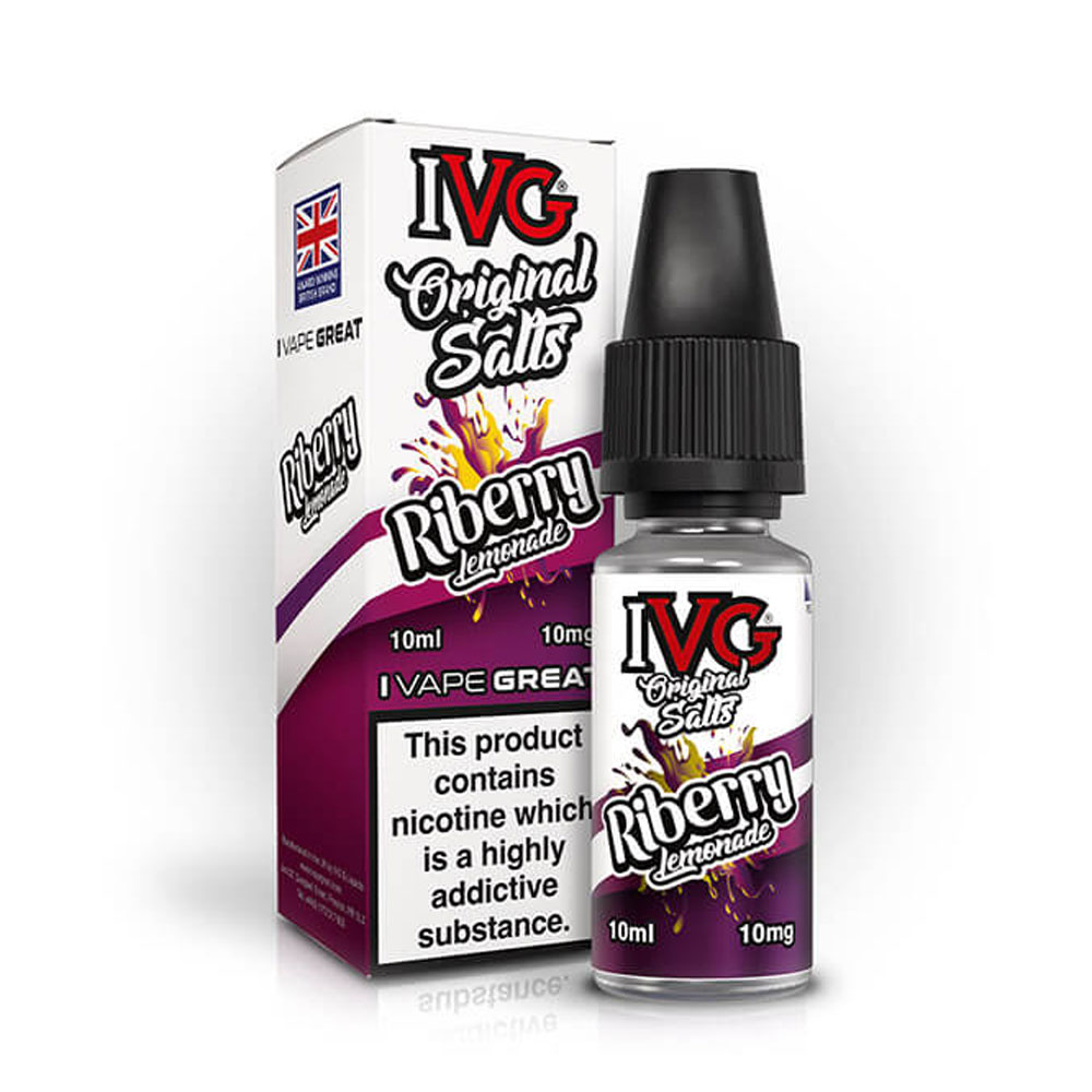 IVG Original Salts 10ml Nic Salt E Liquid (Pack of 10)