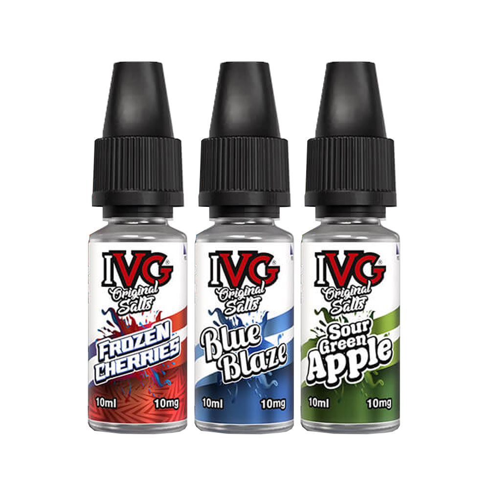 IVG Original Salts 10ml Nic Salt E Liquid (Pack of 10)