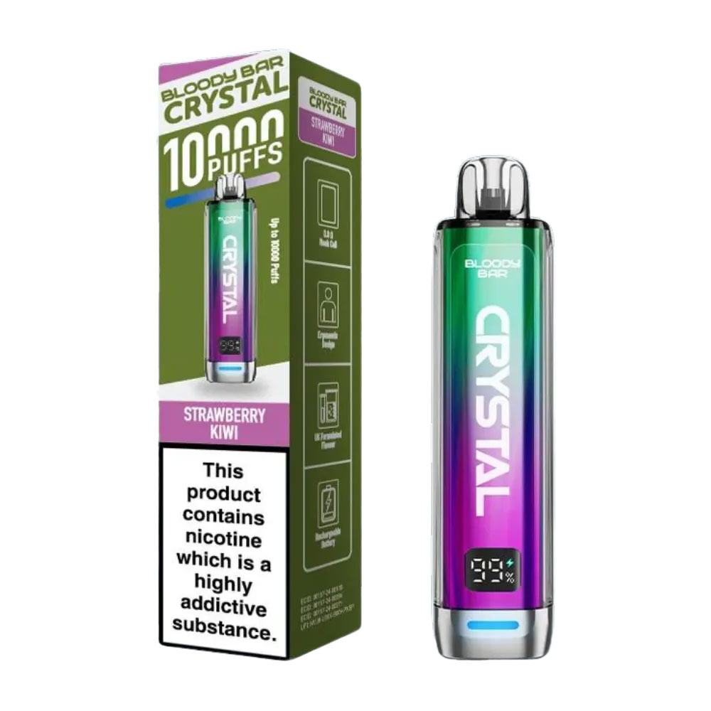 Bloody Bar Crystal 10K Prefilled Pod Kit (Pack of 10)