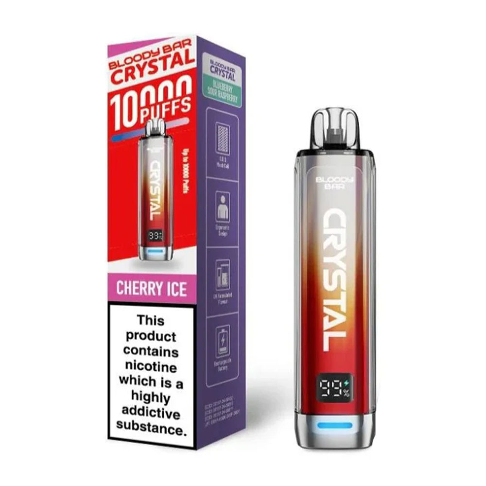 Bloody Bar Crystal 10K Prefilled Pod Kit (Pack of 10)