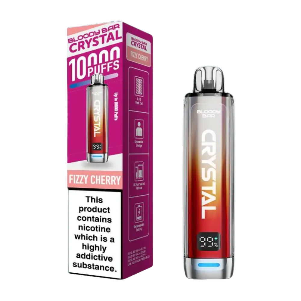 Bloody Bar Crystal 10K Prefilled Pod Kit (Pack of 10)