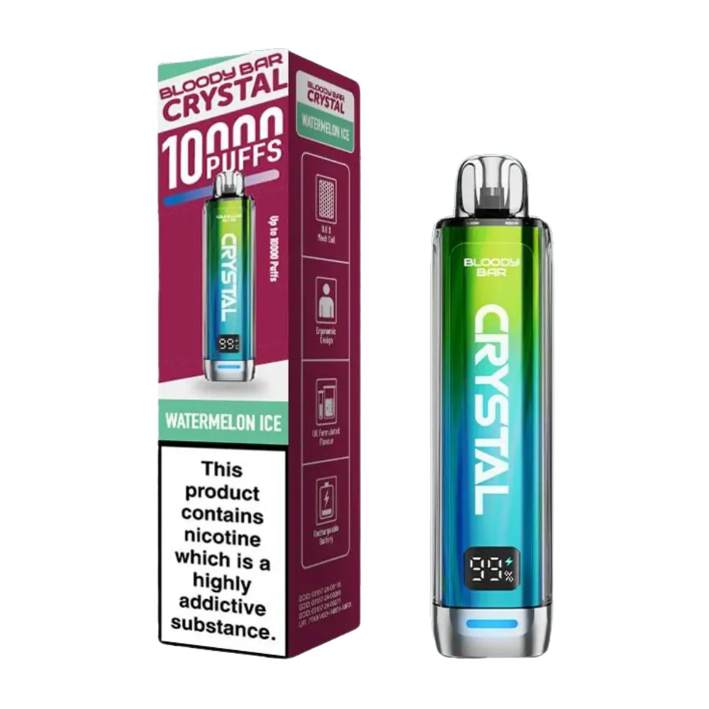 Bloody Bar Crystal 10K Prefilled Pod Kit (Pack of 10)