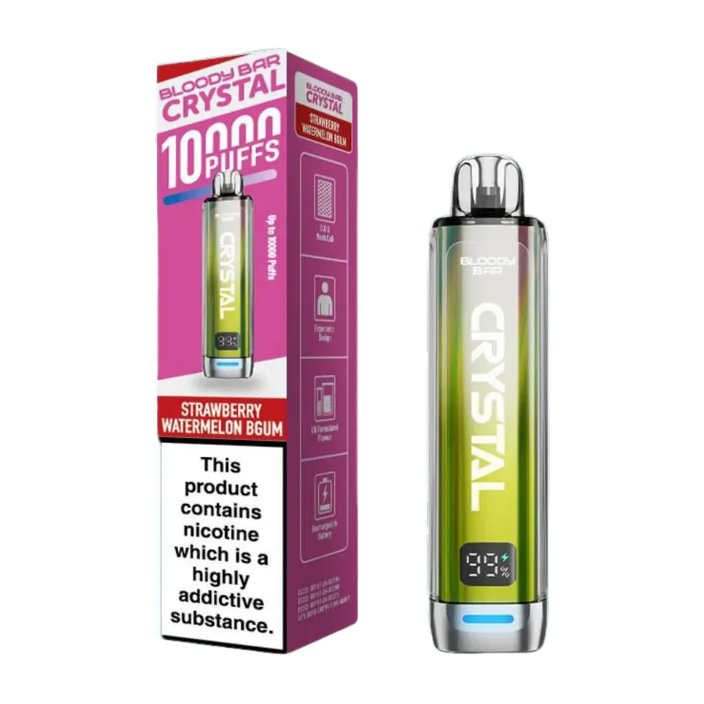 Bloody Bar Crystal 10K Prefilled Pod Kit (Pack of 10)
