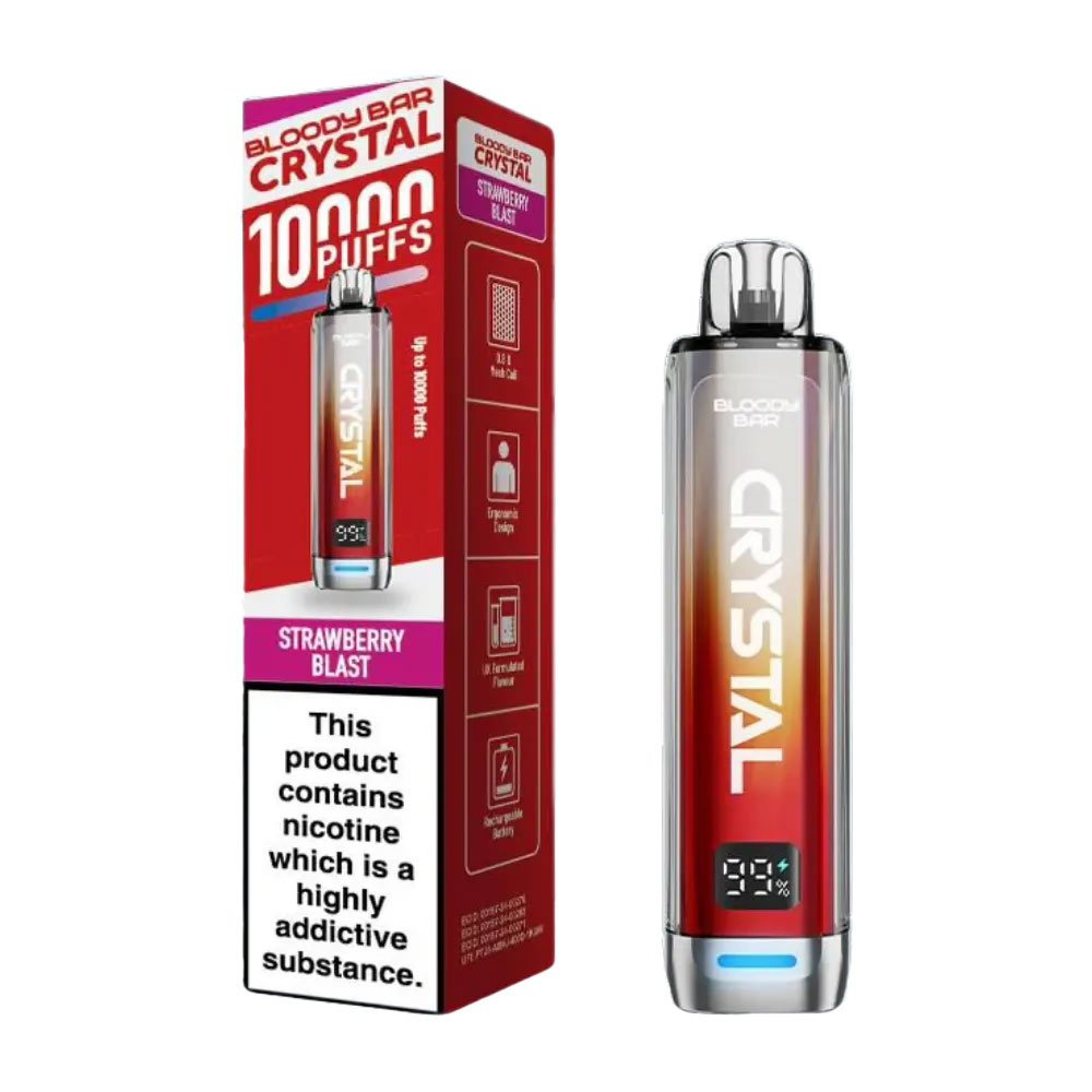 Bloody Bar Crystal 10K Prefilled Pod Kit (Pack of 10)