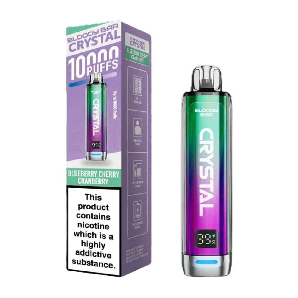 Bloody Bar Crystal 10K Prefilled Pod Kit (Pack of 10)