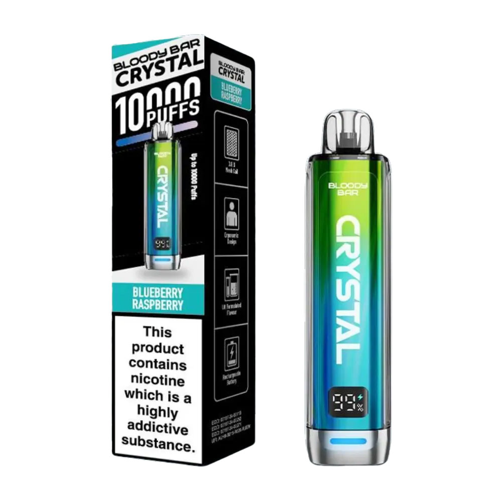 Bloody Bar Crystal 10K Prefilled Pod Kit (Pack of 10)