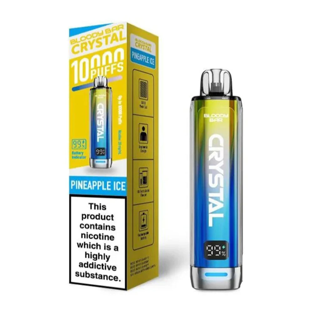 Bloody Bar Crystal 10K Prefilled Pod Kit (Pack of 10)
