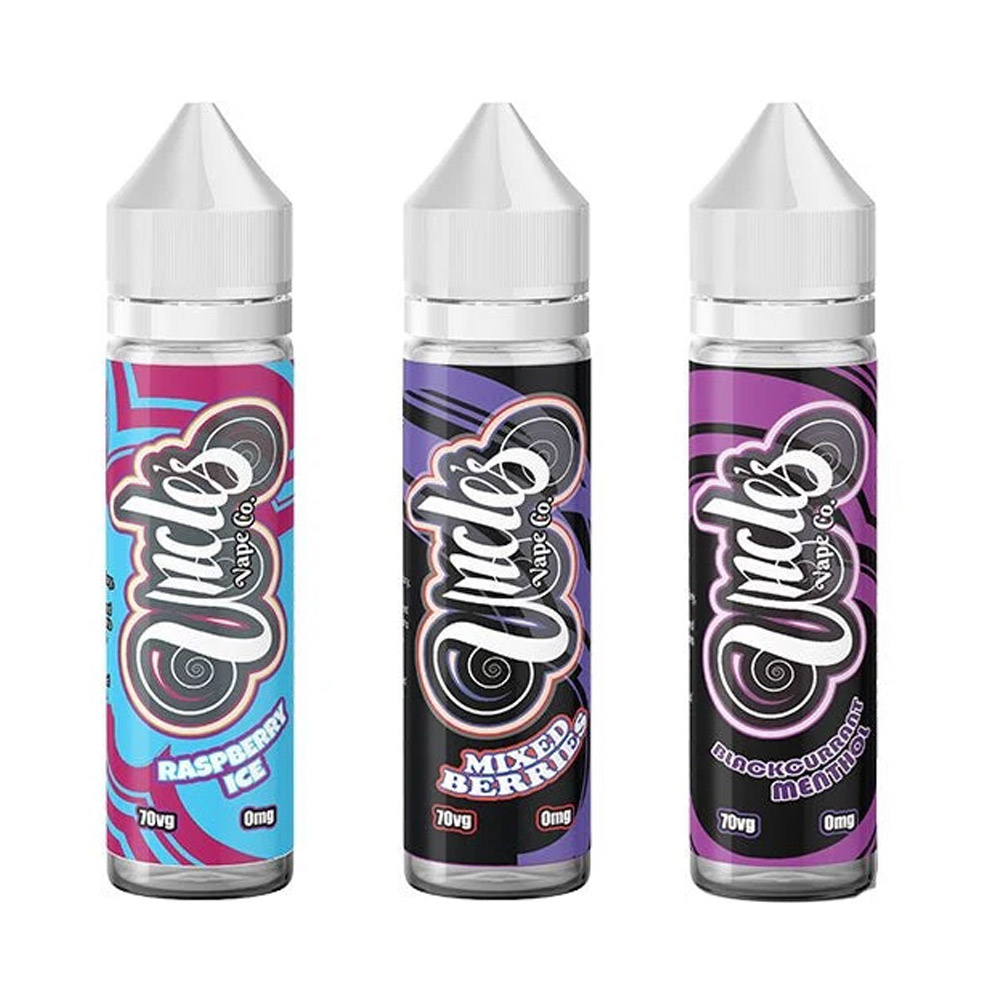 Uncles Vape Co 50ml Shortfill E Liquid
