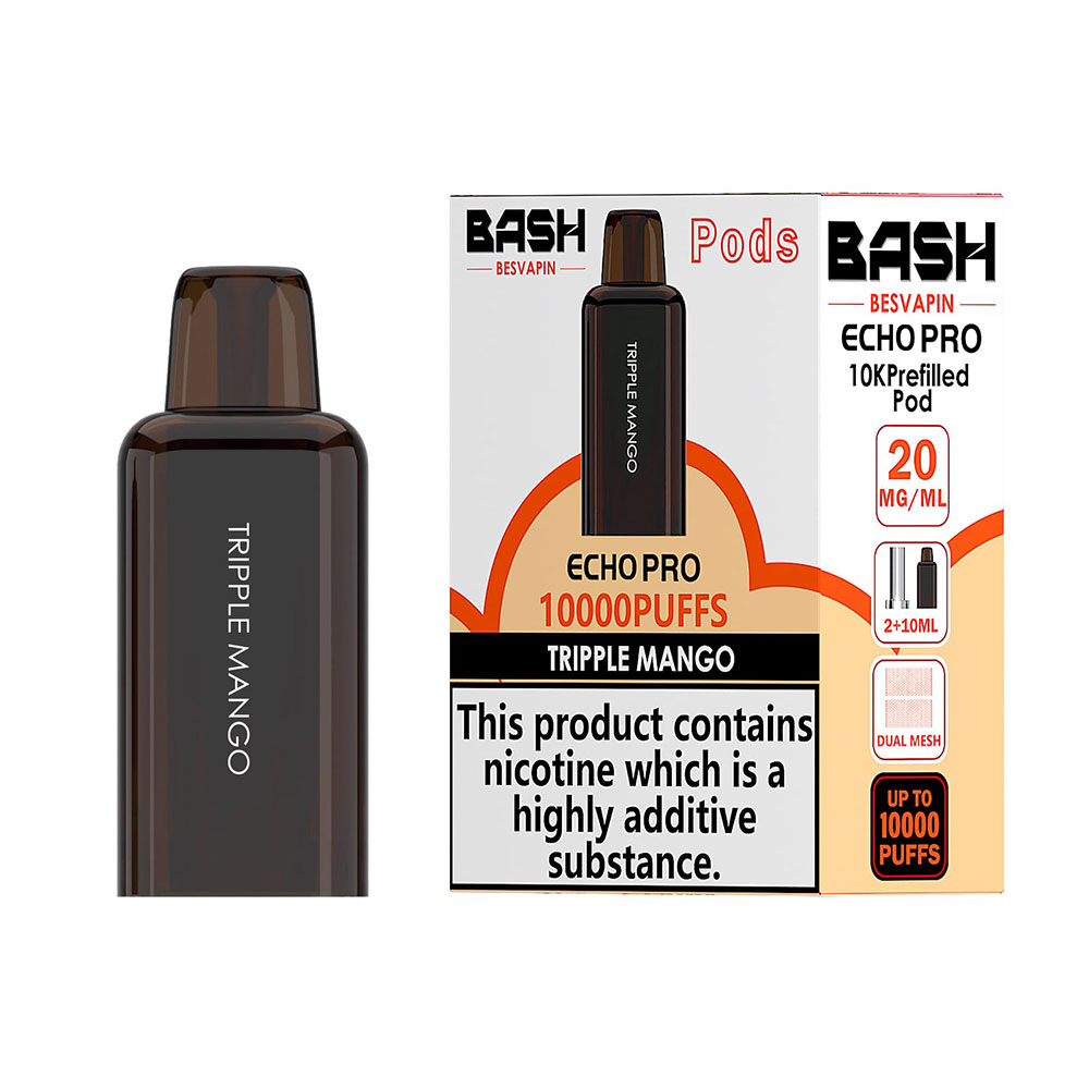 Bash Vape Echo Pro 10K Prefilled Pods (Pack of 5)