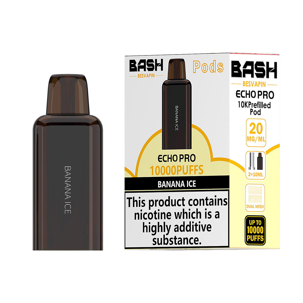 Bash Vape Echo Pro 10K Prefilled Pods (Pack of 5)