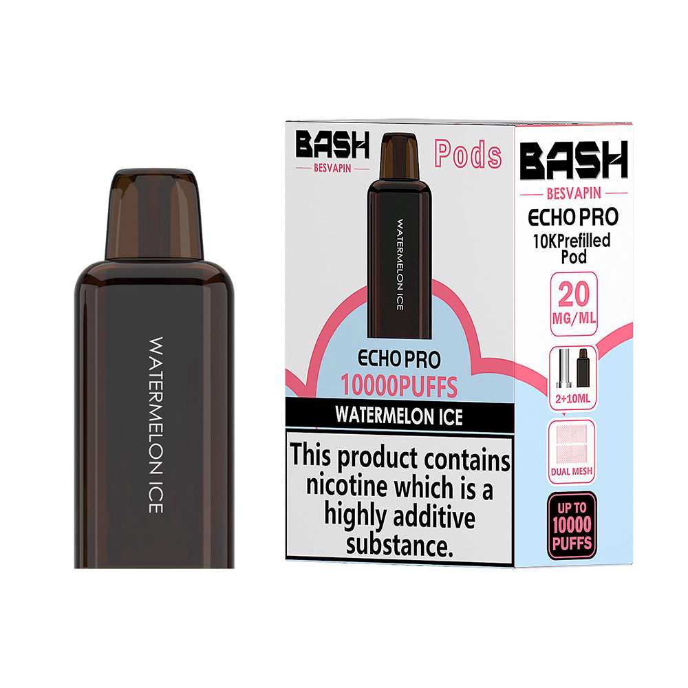 Bash Vape Echo Pro 10K Prefilled Pods (Pack of 5)