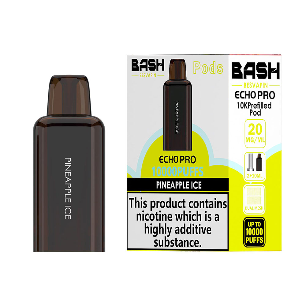 Bash Vape Echo Pro 10K Prefilled Pods (Pack of 5)