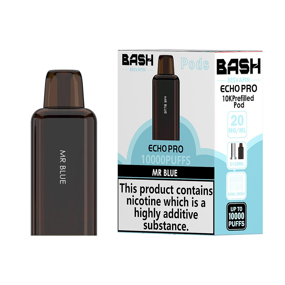 Bash Vape Echo Pro 10K Prefilled Pods (Pack of 5)