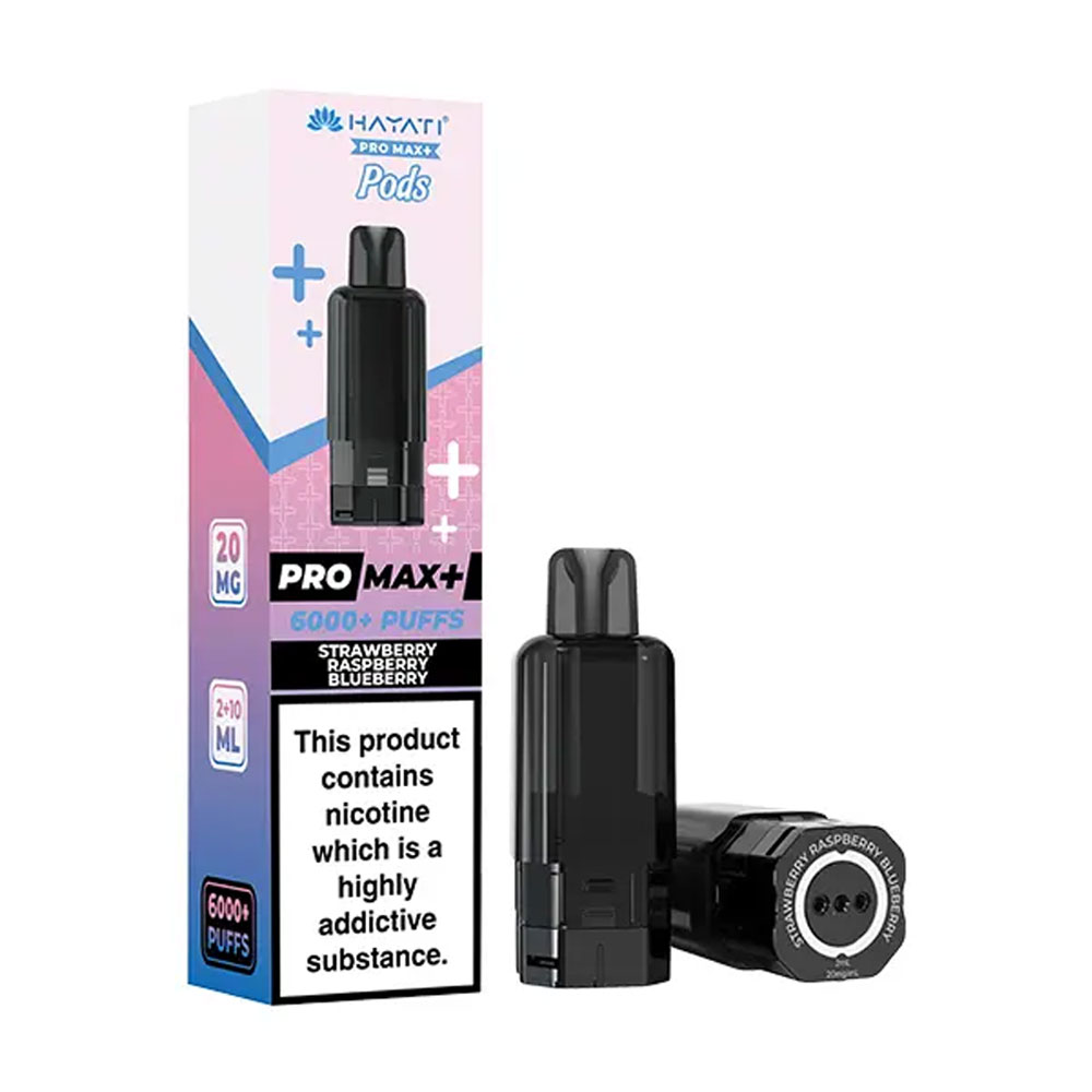 Hayati Pro Max Plus 6000 Prefilled Pods (Pack of 5)