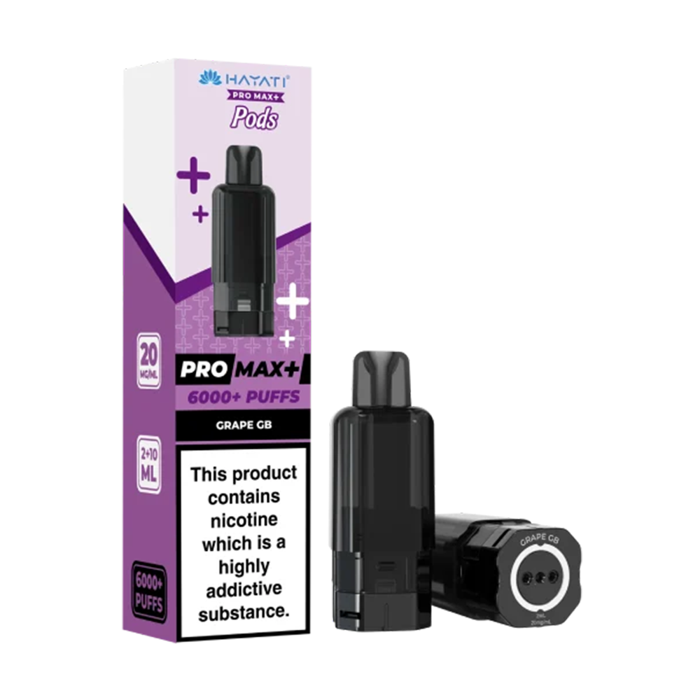 Hayati Pro Max Plus 6000 Prefilled Pods (Pack of 5)