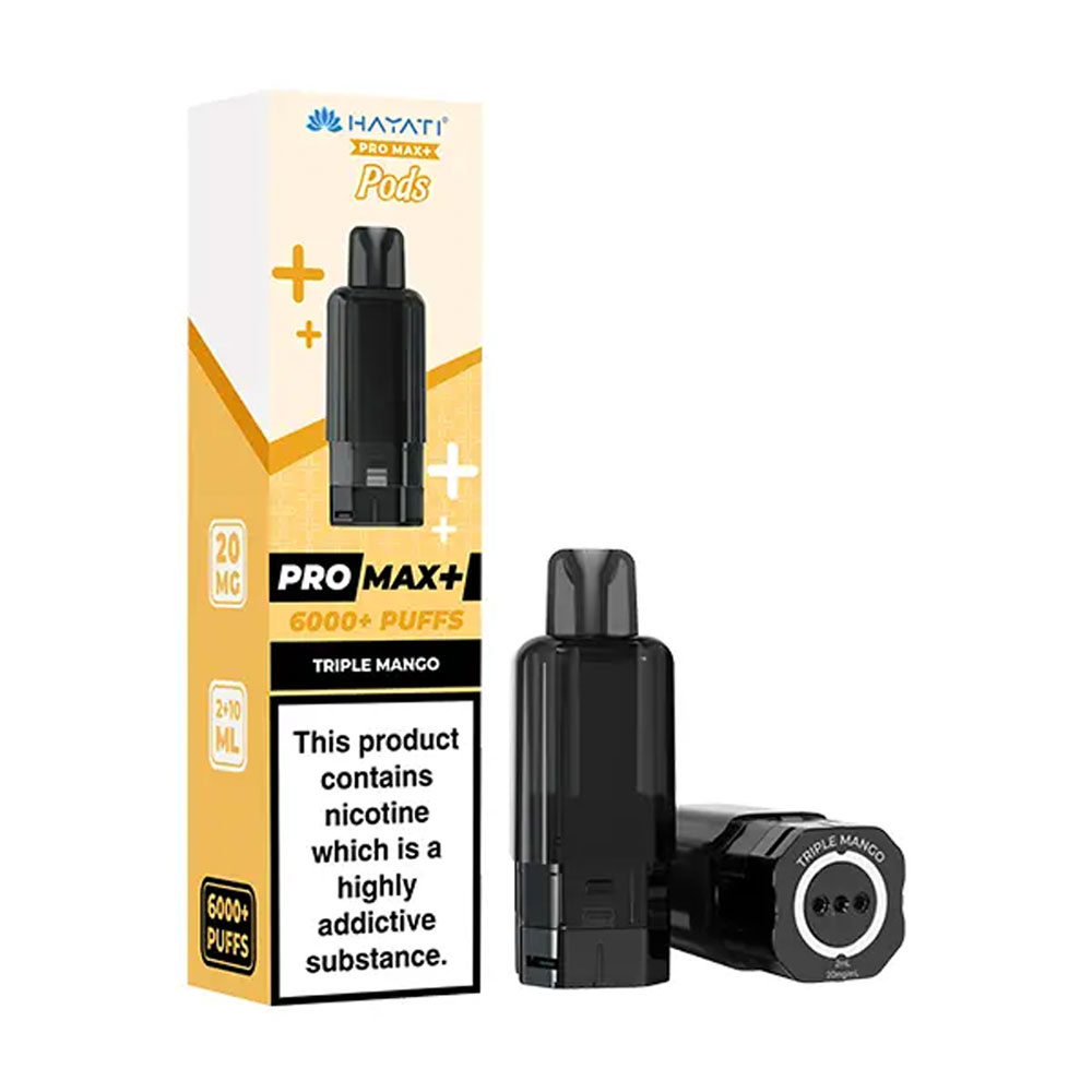 Hayati Pro Max Plus 6000 Prefilled Pods (Pack of 5)