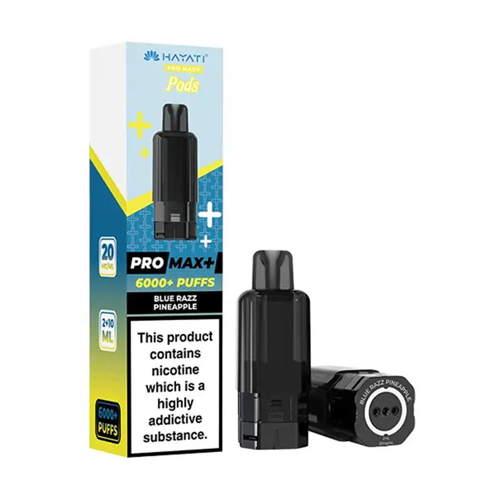 Hayati Pro Max Plus 6000 Prefilled Pods (Pack of 5)