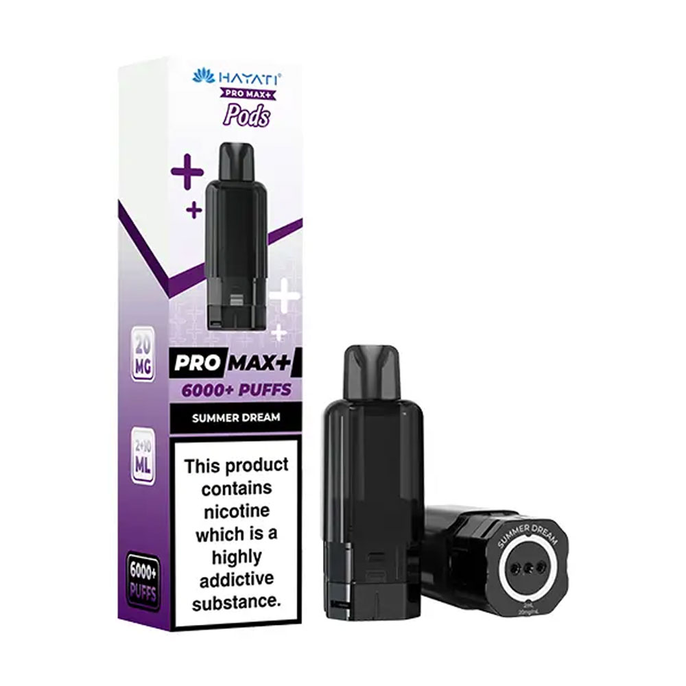 Hayati Pro Max Plus 6000 Prefilled Pods (Pack of 5)